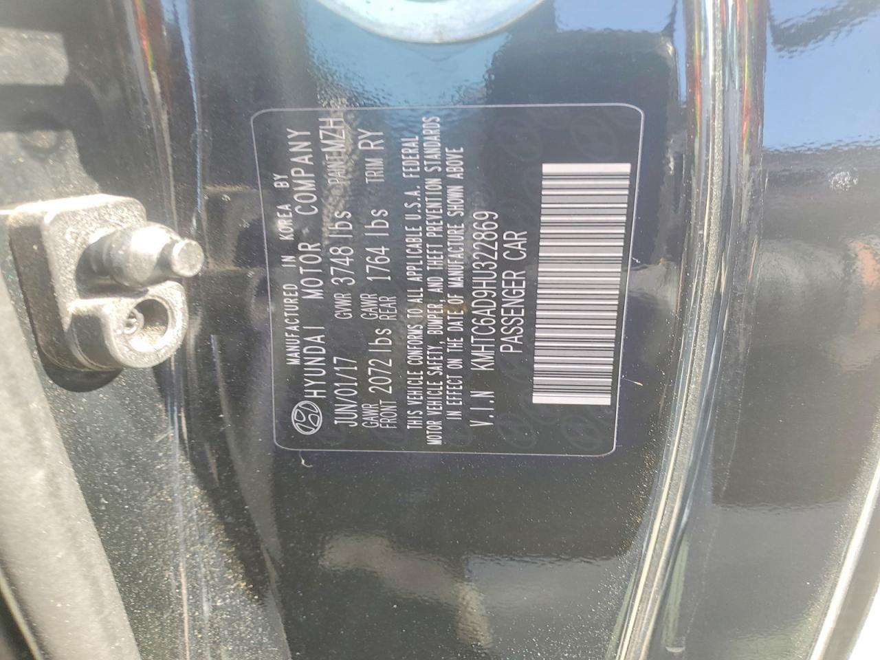 2017 Hyundai Veloster - zdjęcie 12