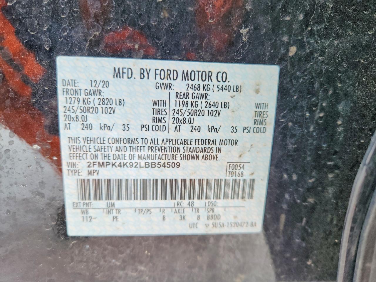 2020 Ford Edge Titanium - zdjęcie 14