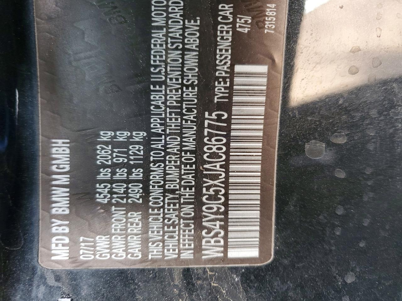 2018 BMW M4 - zdjęcie 12