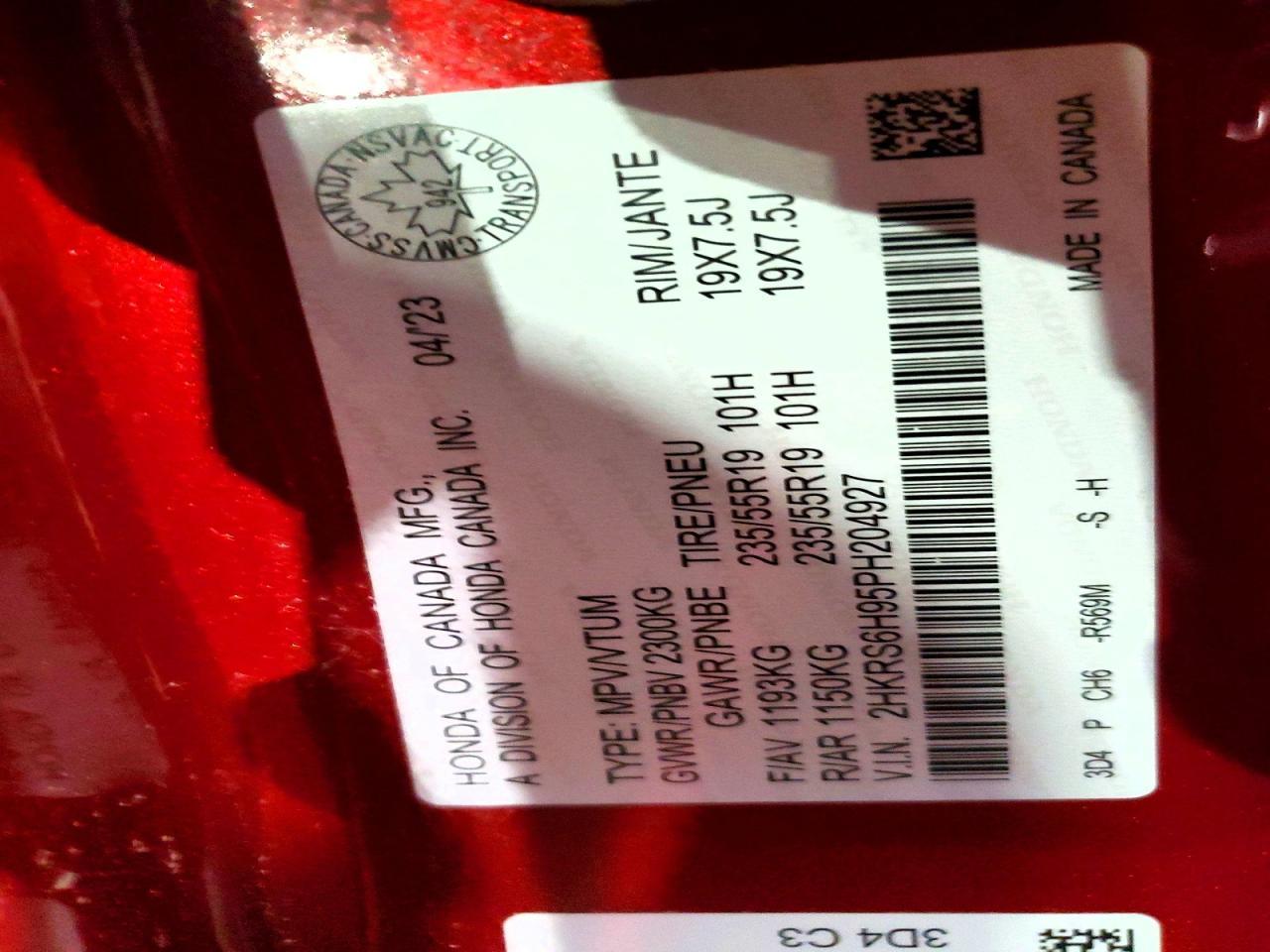 2023 Honda Cr-V Sport Touring - zdjęcie 12