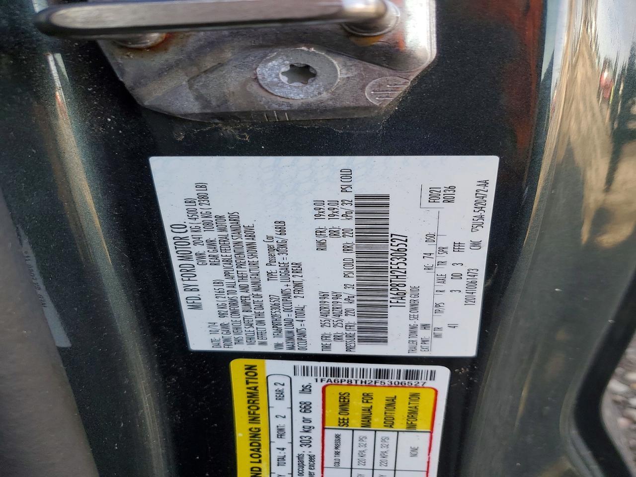 2015 Ford Mustang - zdjęcie 12