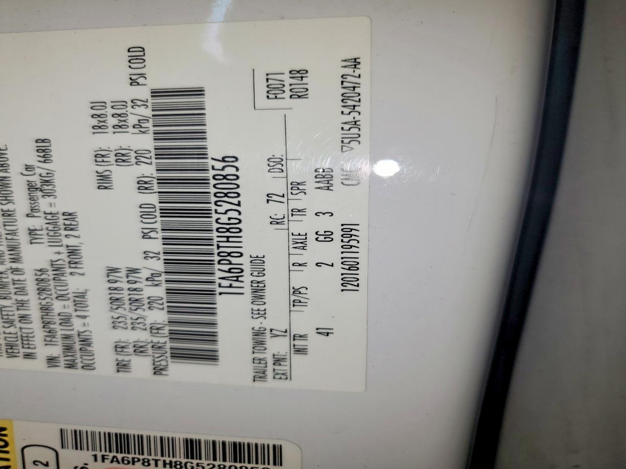 2016 Ford Mustang - zdjęcie 14