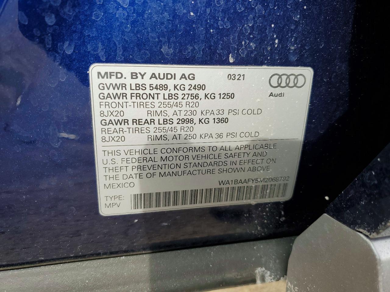 2021 Audi Q5 Premium Plus - zdjęcie 13