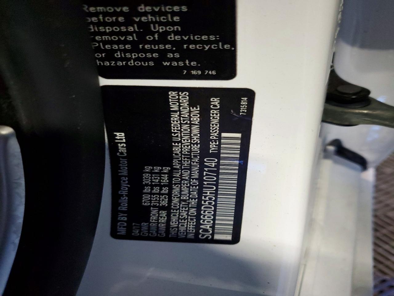 2017 Rolls-Royce Dawn - zdjęcie 12