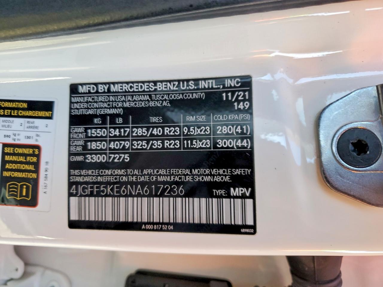 2022 Mercedes-Benz Gls 450 4Matic - zdjęcie 14