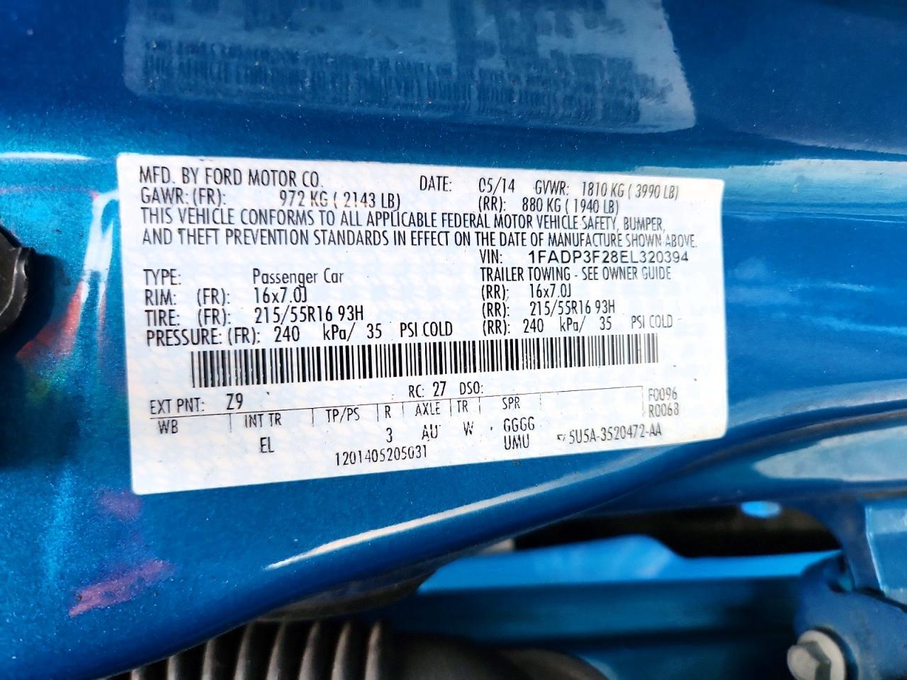 2014 Ford Focus Se - zdjęcie 12