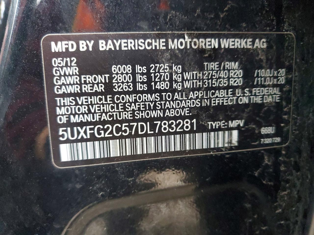 2013 BMW X6 xDrive35I - zdjęcie 13