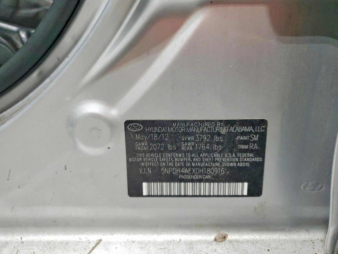 2013 Hyundai Elantragls - zdjęcie 12