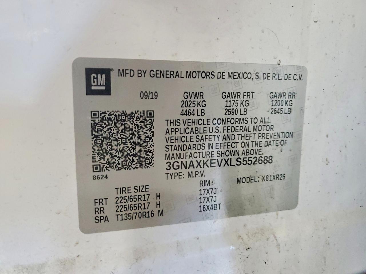 2020 Chevrolet Equinox Lt - zdjęcie 13