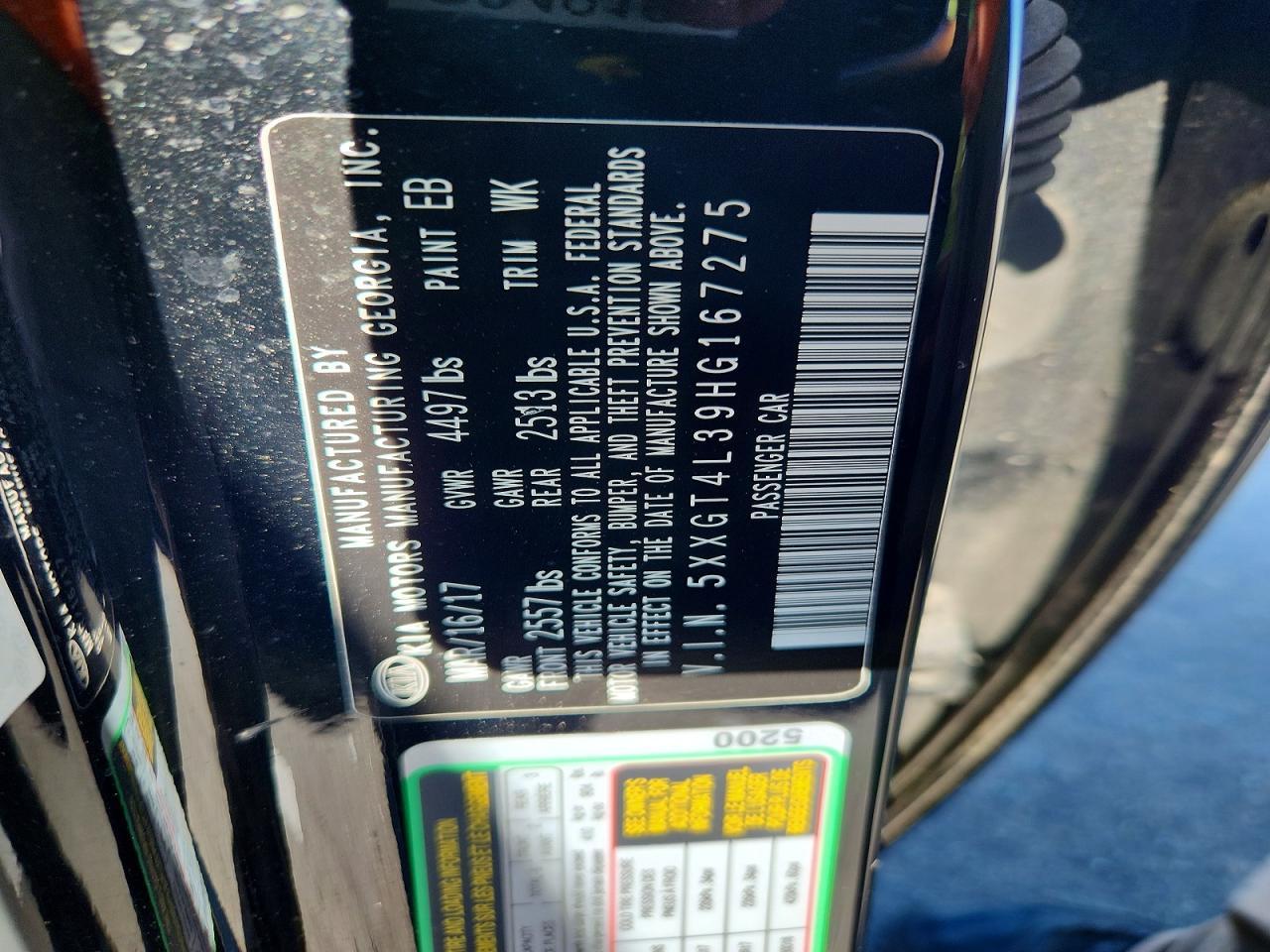 2017 Kia Optima Lx - zdjęcie 12