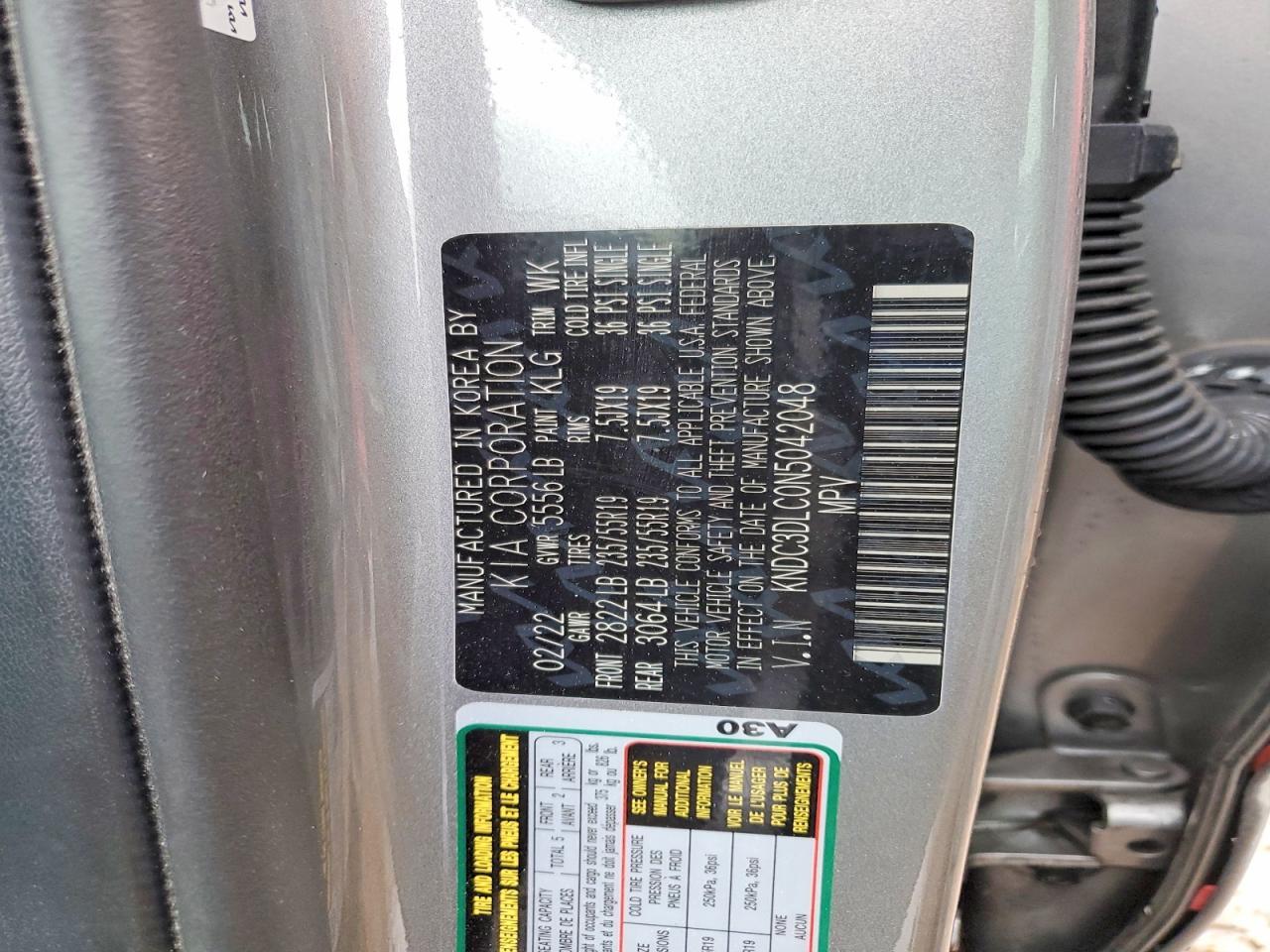 2022 Kia Ev6 Wind - zdjęcie 12