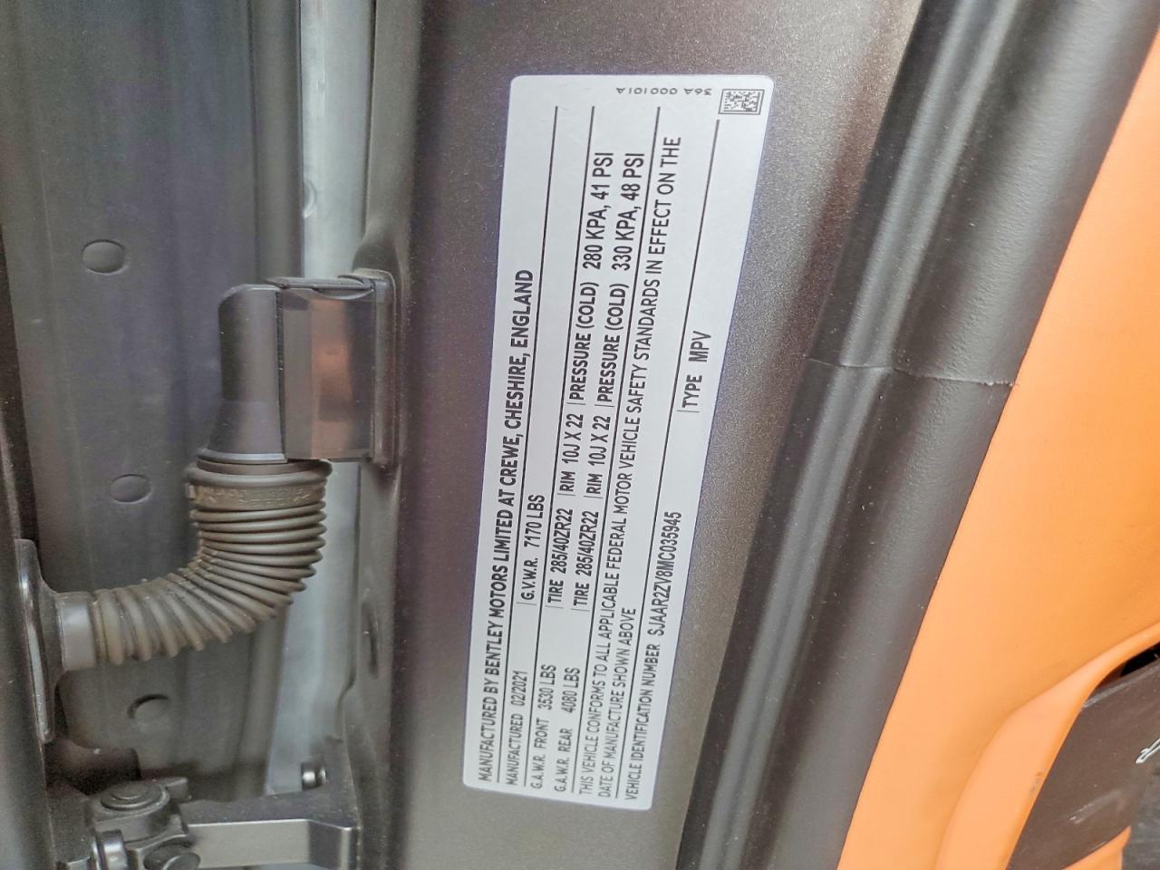 2021 Bentley Bentayga Speed - zdjęcie 14