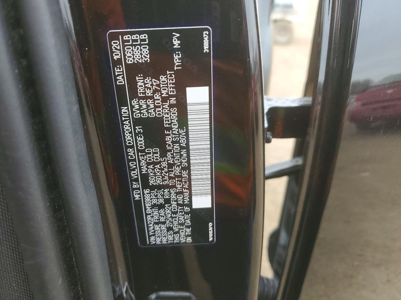 2021 Volvo Xc90 T6 Inscription - zdjęcie 13