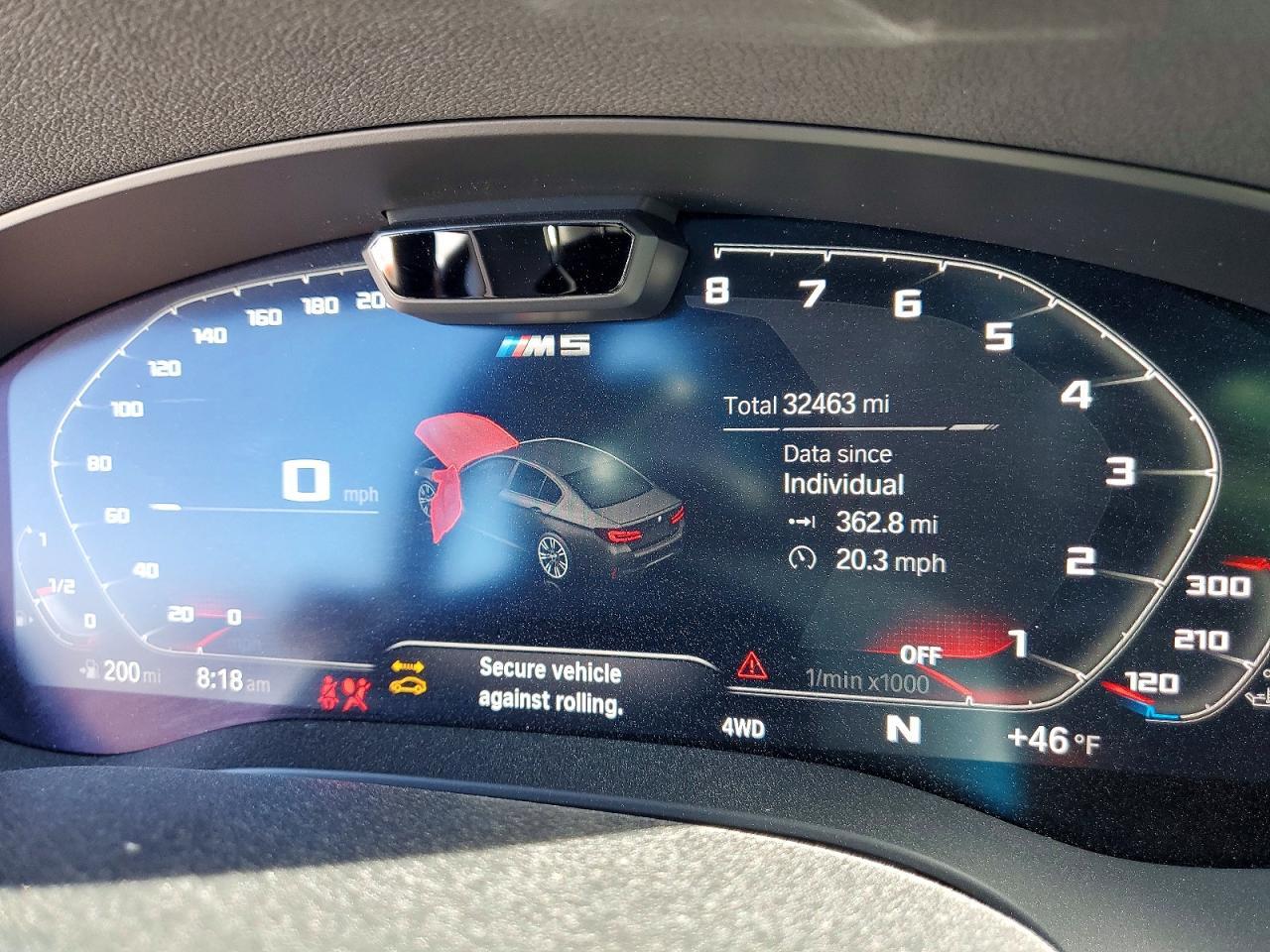 2021 BMW M5 - zdjęcie 9