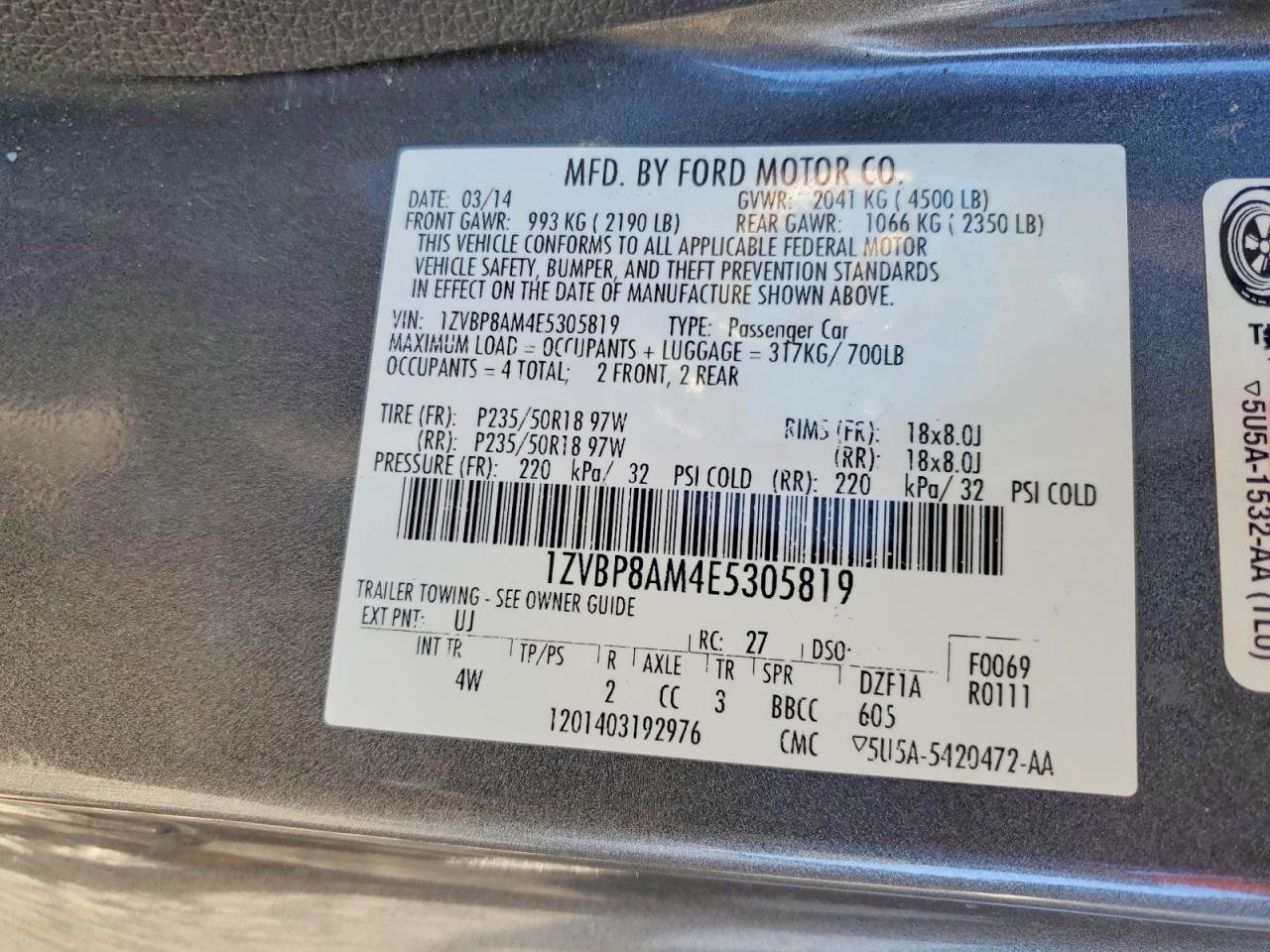 2014 Ford Mustang - zdjęcie 12