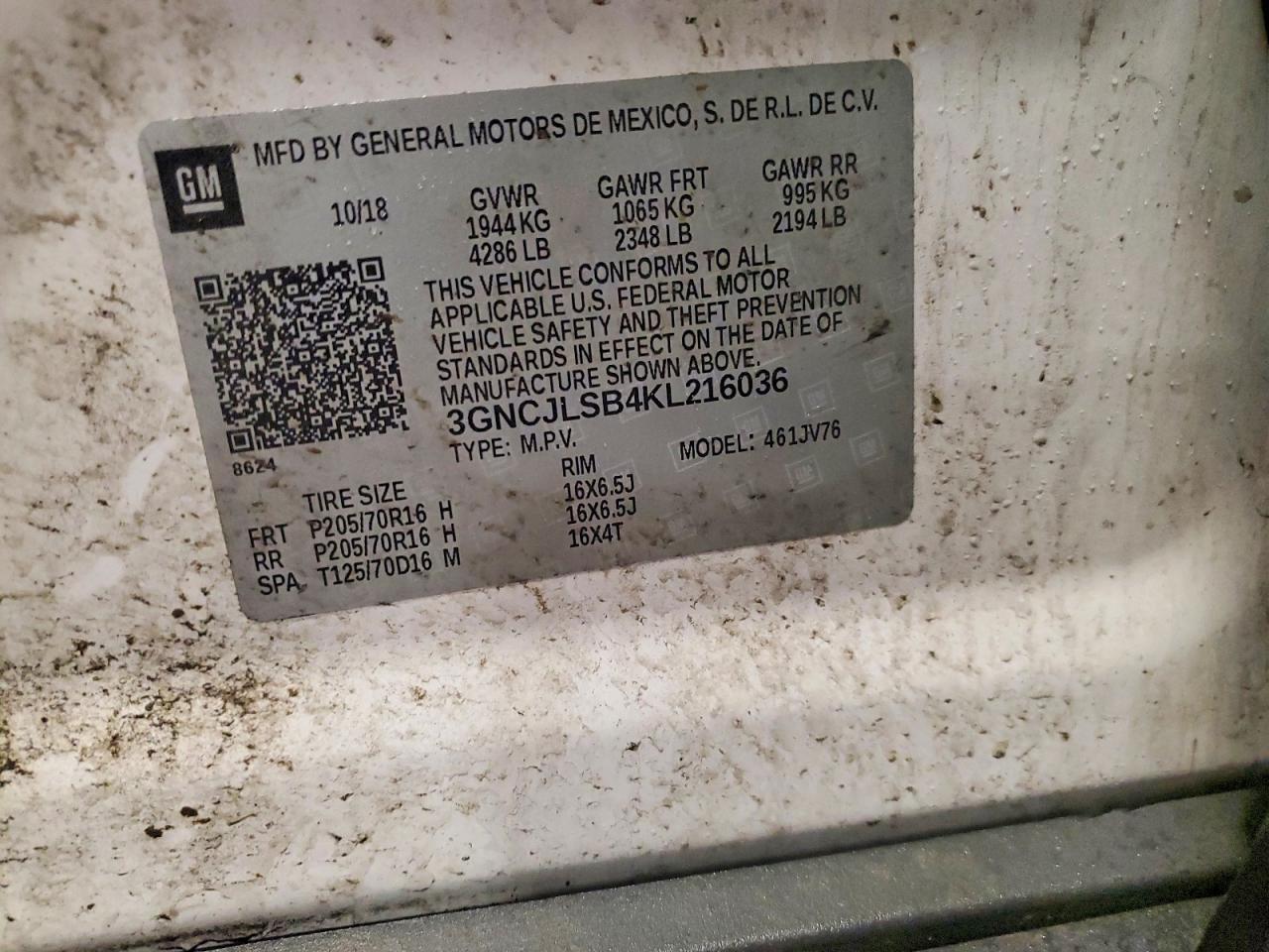 2019 Chevrolet Trax 1Lt - zdjęcie 13