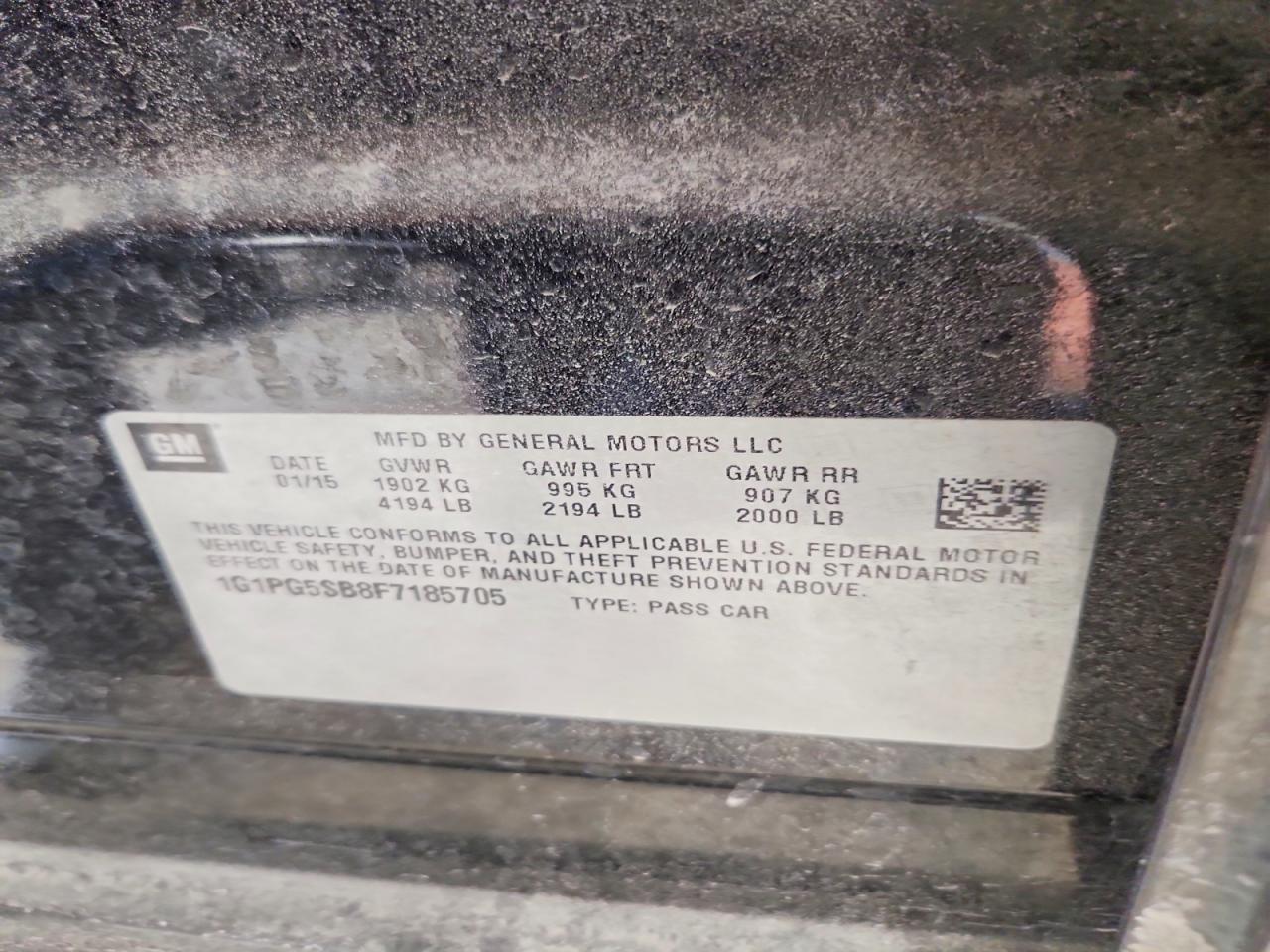 2015 Chevrolet Cruze Ltz - zdjęcie 12