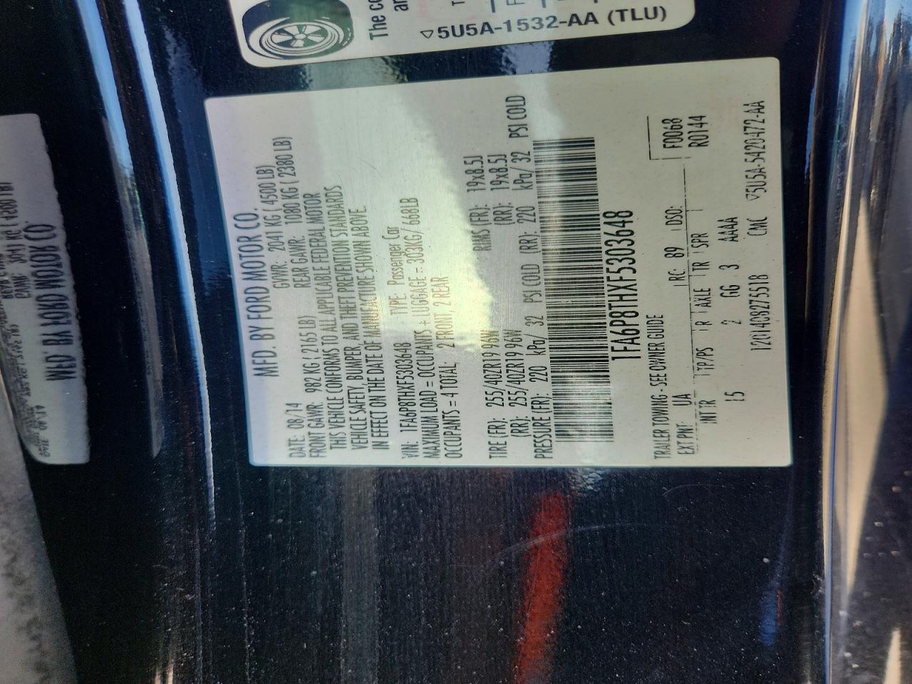 2015 Ford Mustang - zdjęcie 12