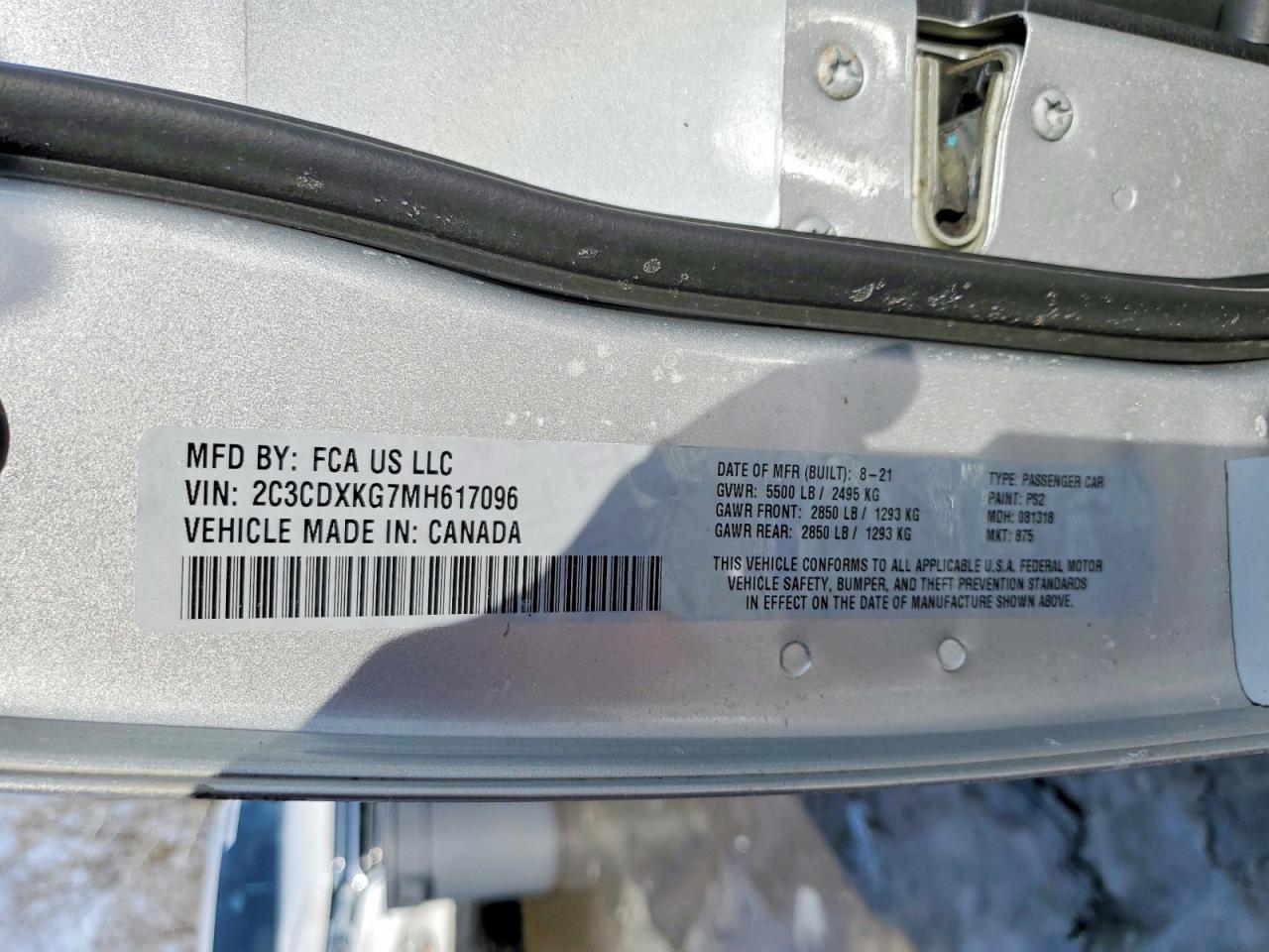 2021 Dodge Charger Police - zdjęcie 13