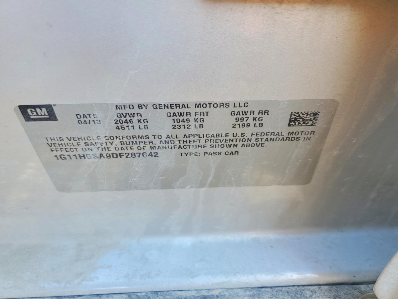 2013 Chevrolet Malibu Ltz - zdjęcie 12