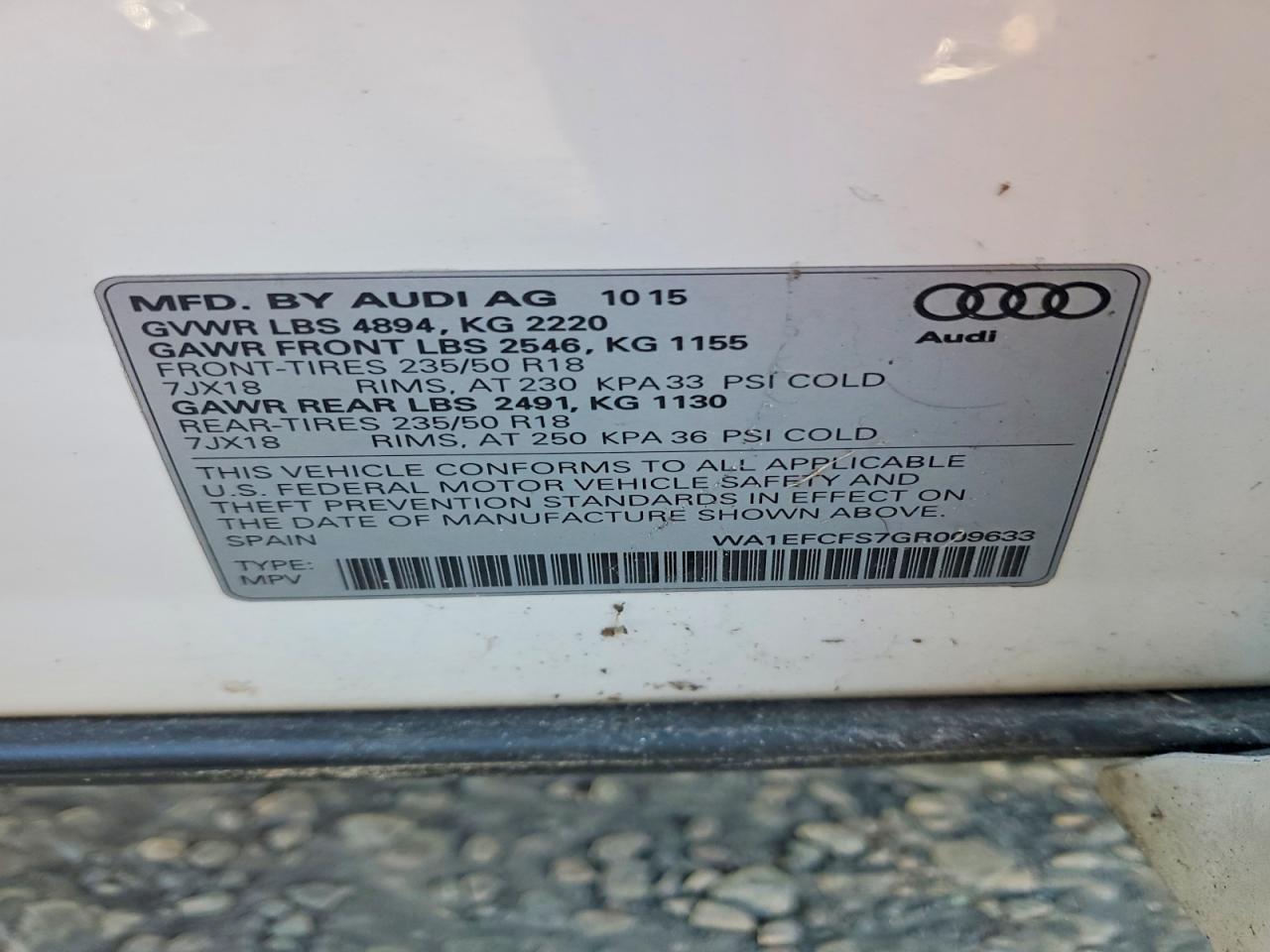 2016 Audi Q3 Premium Plus - zdjęcie 13