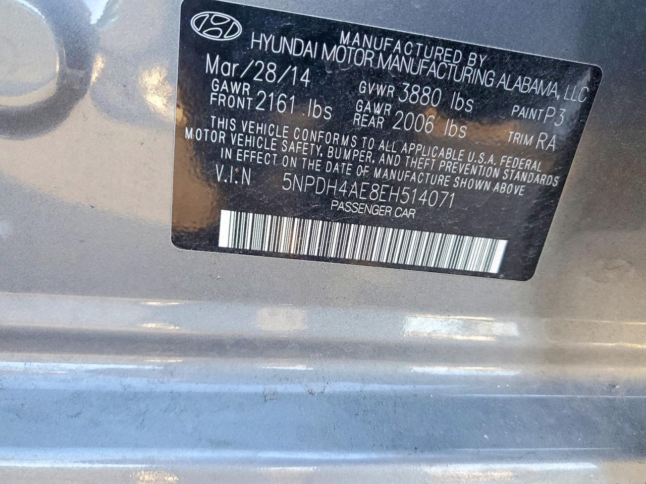 2014 Hyundai Elantra Se - zdjęcie 12