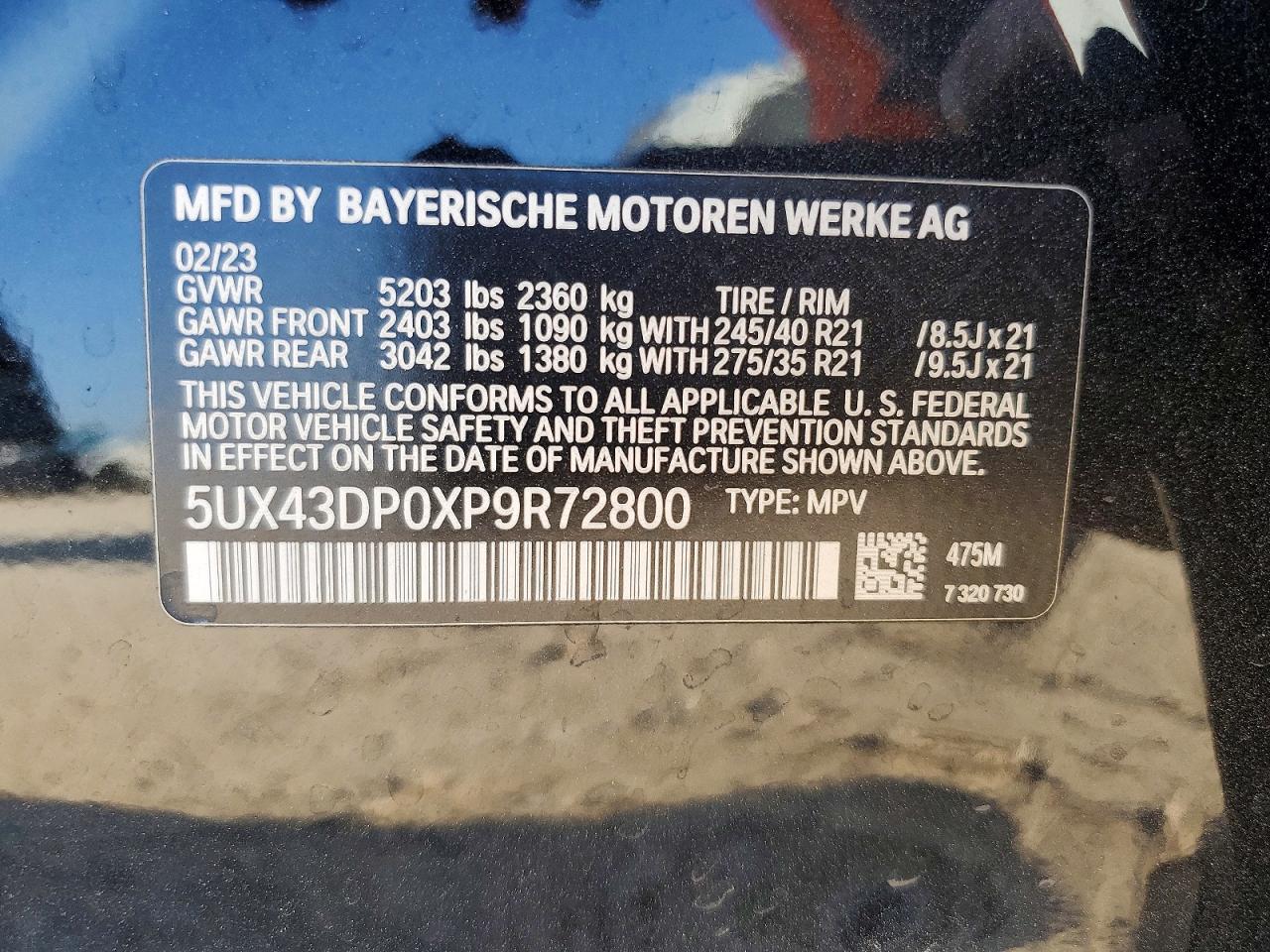 2023 BMW X3 Sdrive30I - zdjęcie 12