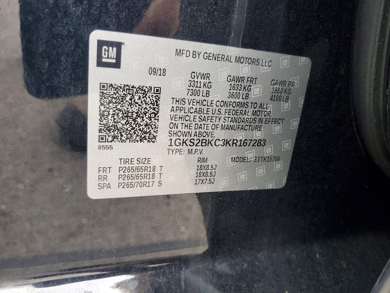 2019 GMC Yukon Slt - zdjęcie 12