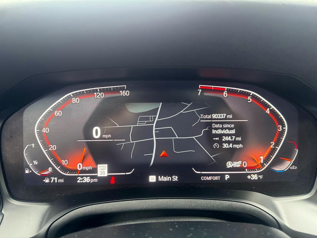 2021 BMW 330Xi White - zdjęcie 8