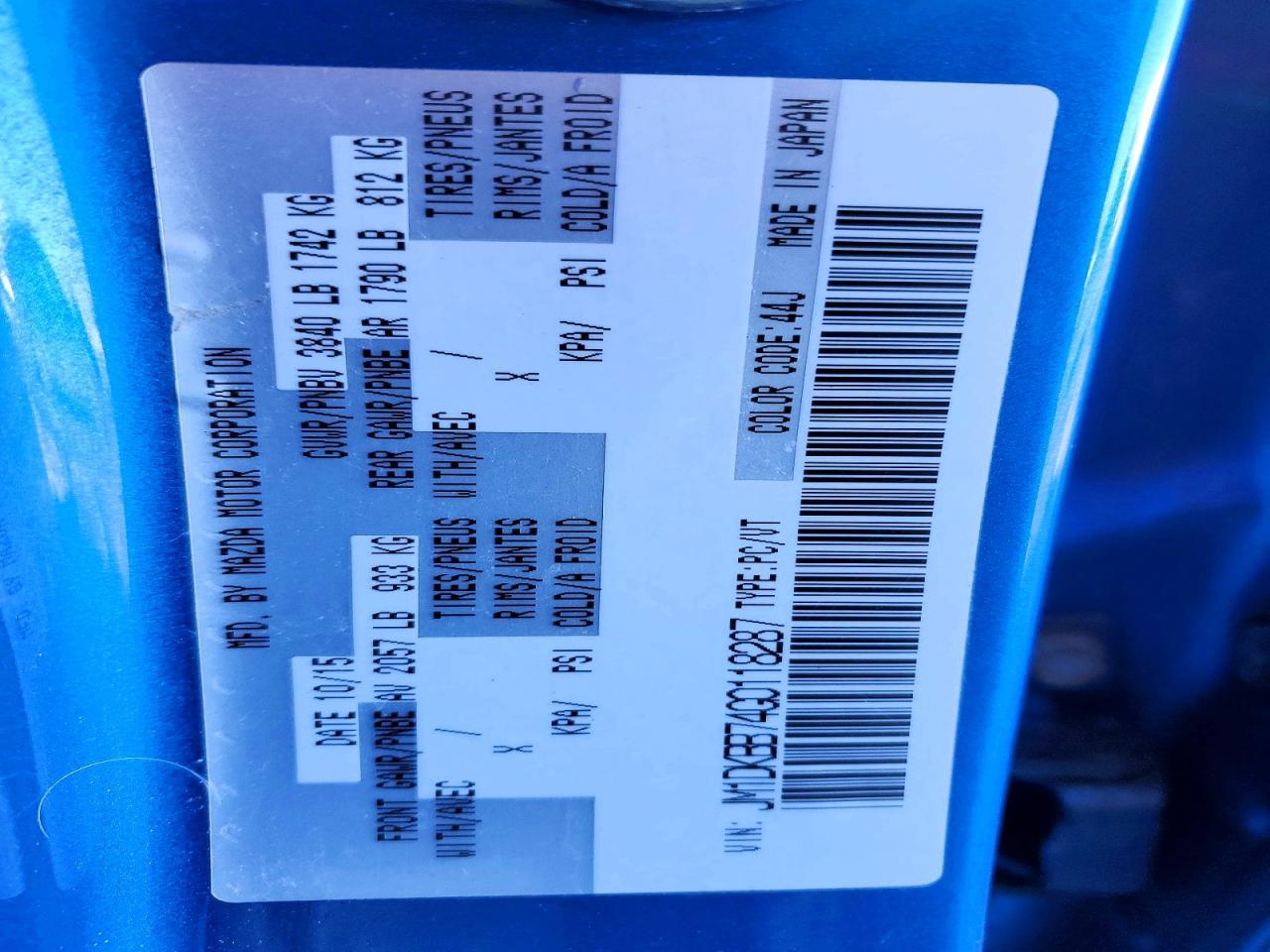 2016 Mazda Cx-3 Sport - zdjęcie 12