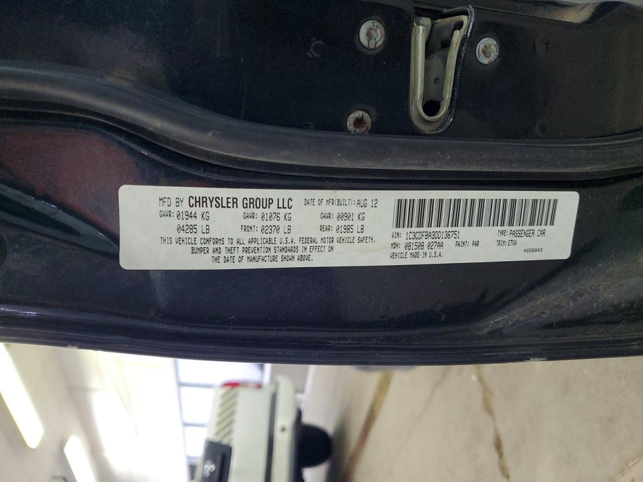 2013 Dodge Dart Sxt - zdjęcie 12