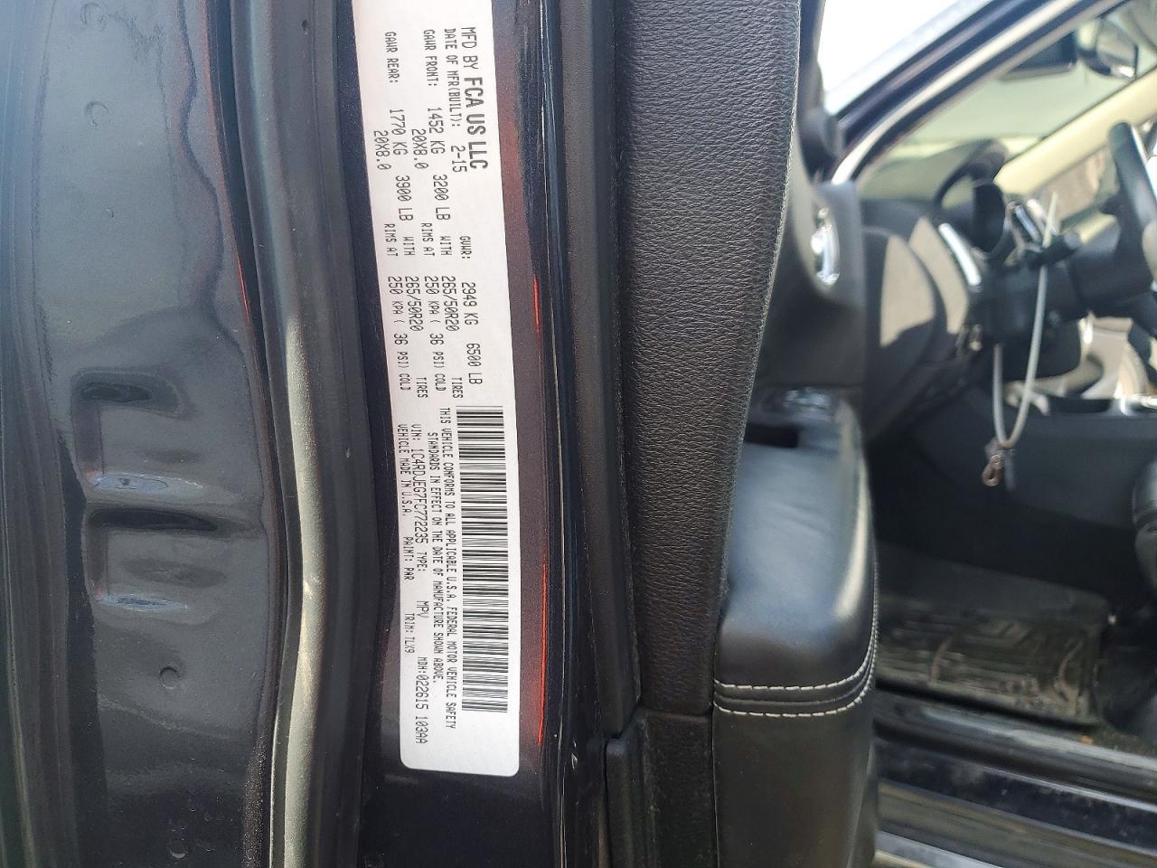 2015 Dodge Durango Citadel - zdjęcie 13