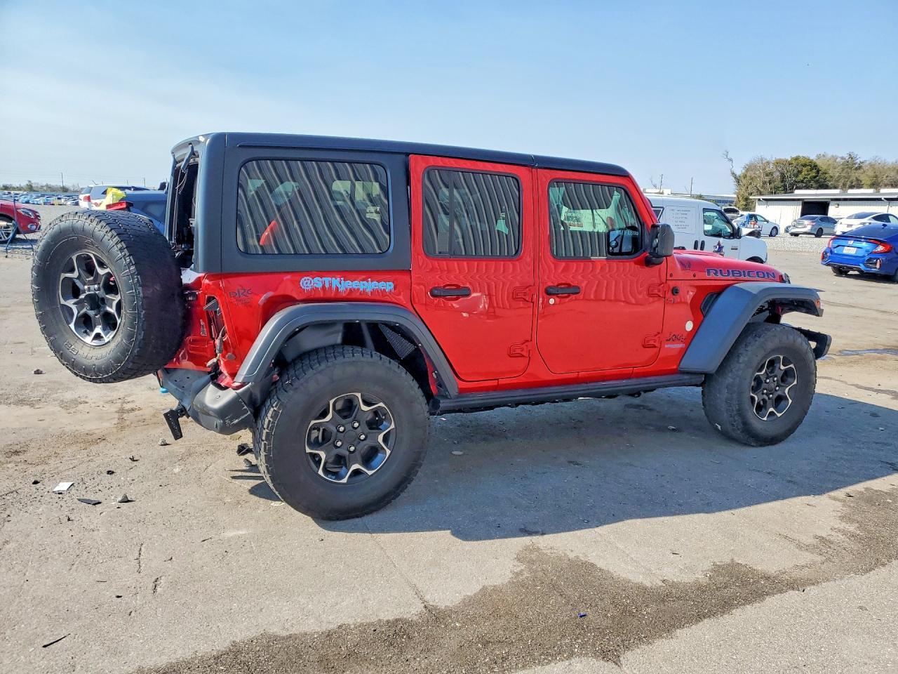 2021 Jeep Wrangler Unlimited Rubicon 4Xe - zdjęcie 3