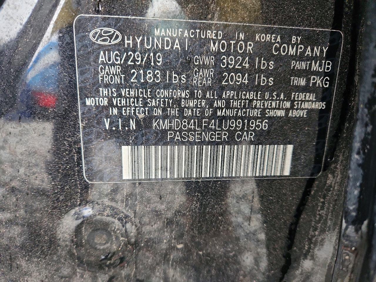 2020 Hyundai Elantra Sel - zdjęcie 12