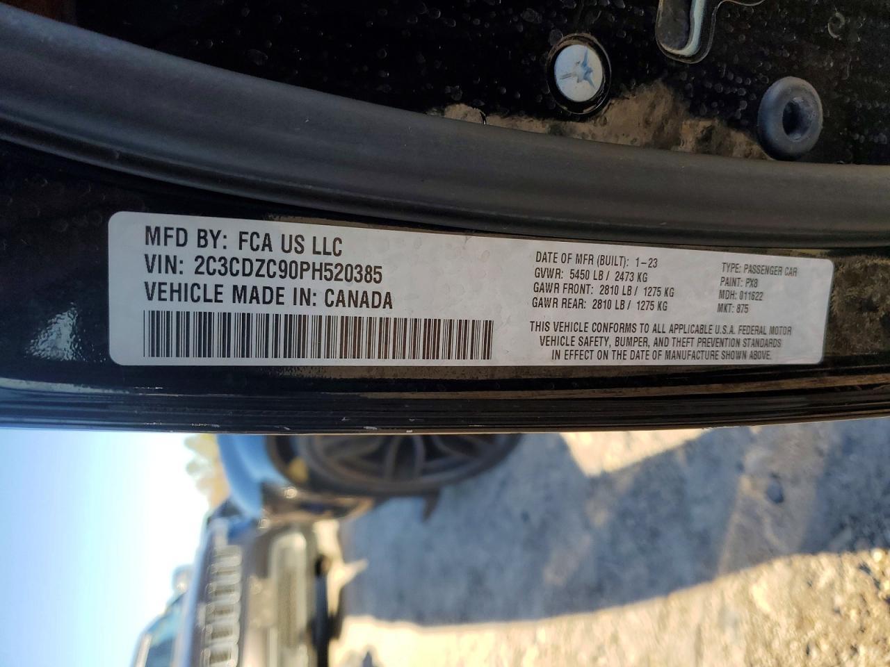 2023 Dodge Challenger Srt Hellcat - zdjęcie 12