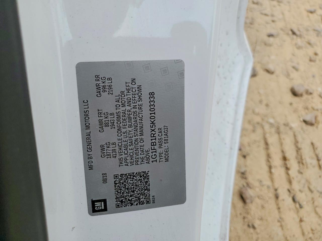 2019 Chevrolet Camaro Ls - zdjęcie 12