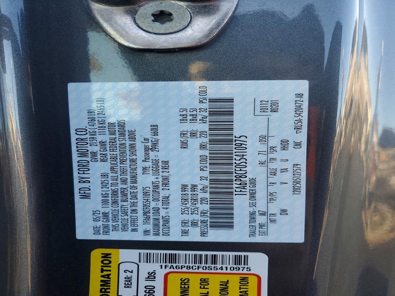 2025 Ford Mustang Gt - zdjęcie 13