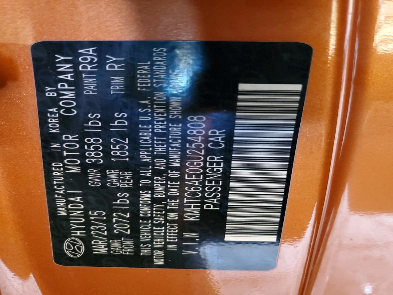 2016 Hyundai Veloster Turbo - zdjęcie 12