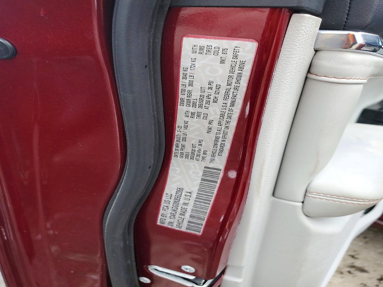 2022 Jeep Grand Cherokee L Overland - zdjęcie 13