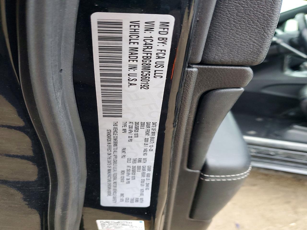 2021 Jeep Grand Cherokee Limited - zdjęcie 13