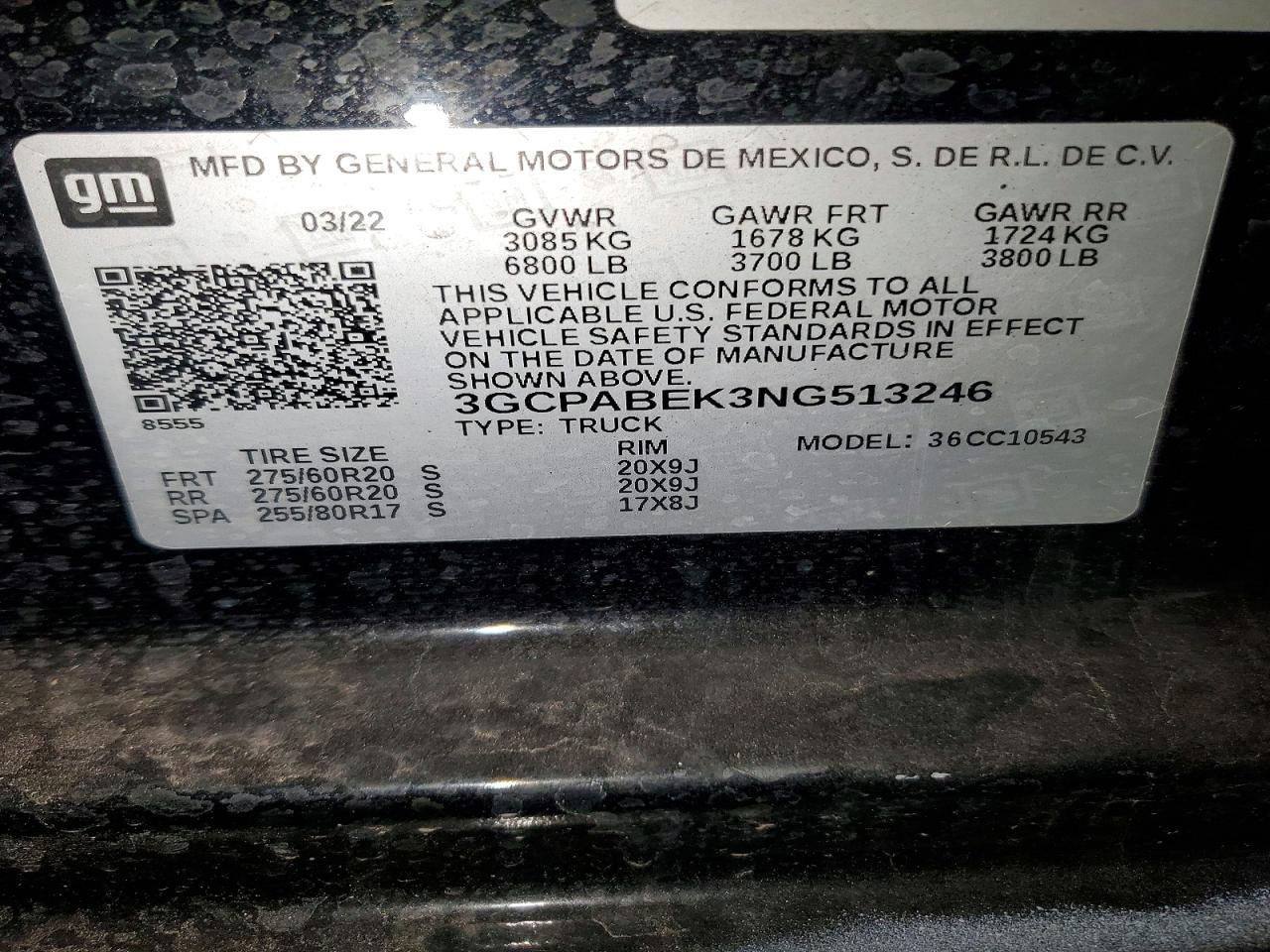 2022 Chevrolet Silverado C1500 Custom - zdjęcie 12