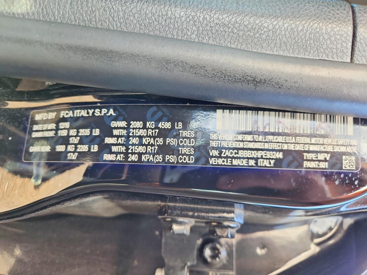 2017 Jeep Renegade Latitude - zdjęcie 13