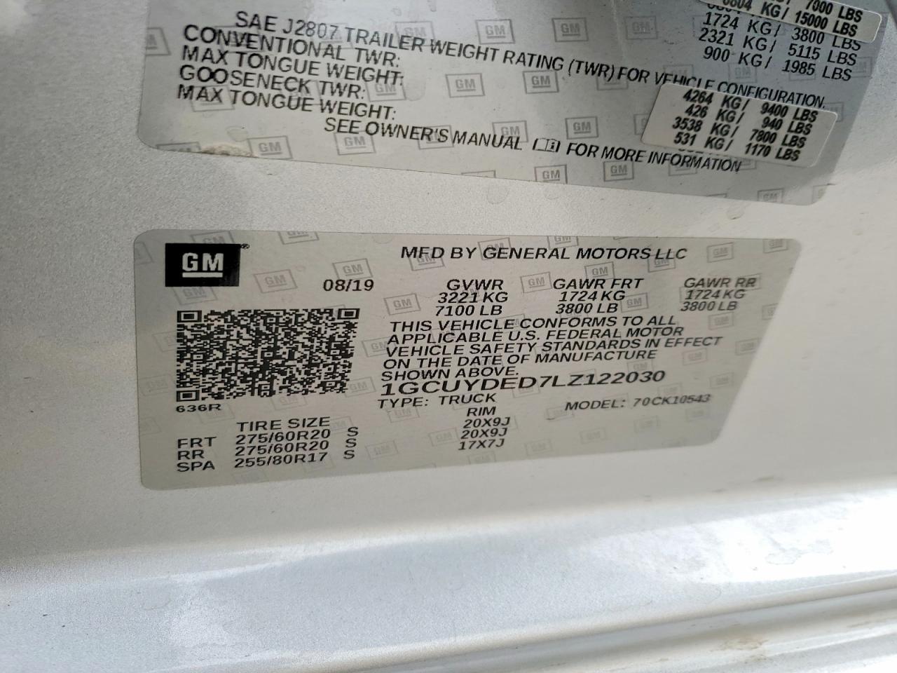 2020 Chevrolet Silverado K1500 Lt - zdjęcie 12