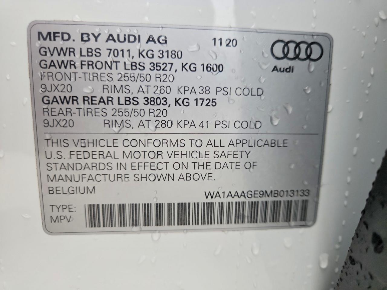 2021 Audi E-Tron Premium - zdjęcie 12