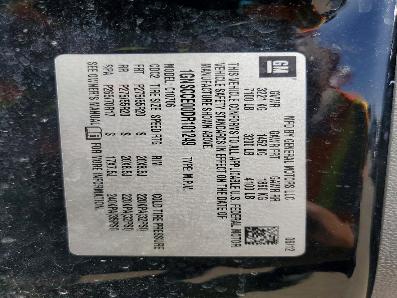 2013 Chevrolet Tahoe - zdjęcie 12