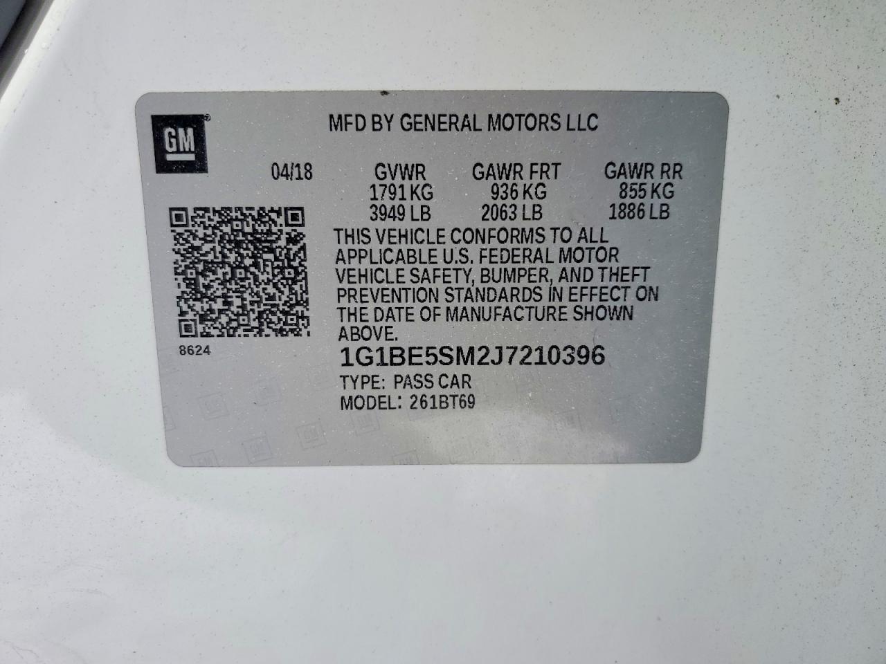 2018 Chevrolet Cruze Lt - zdjęcie 12