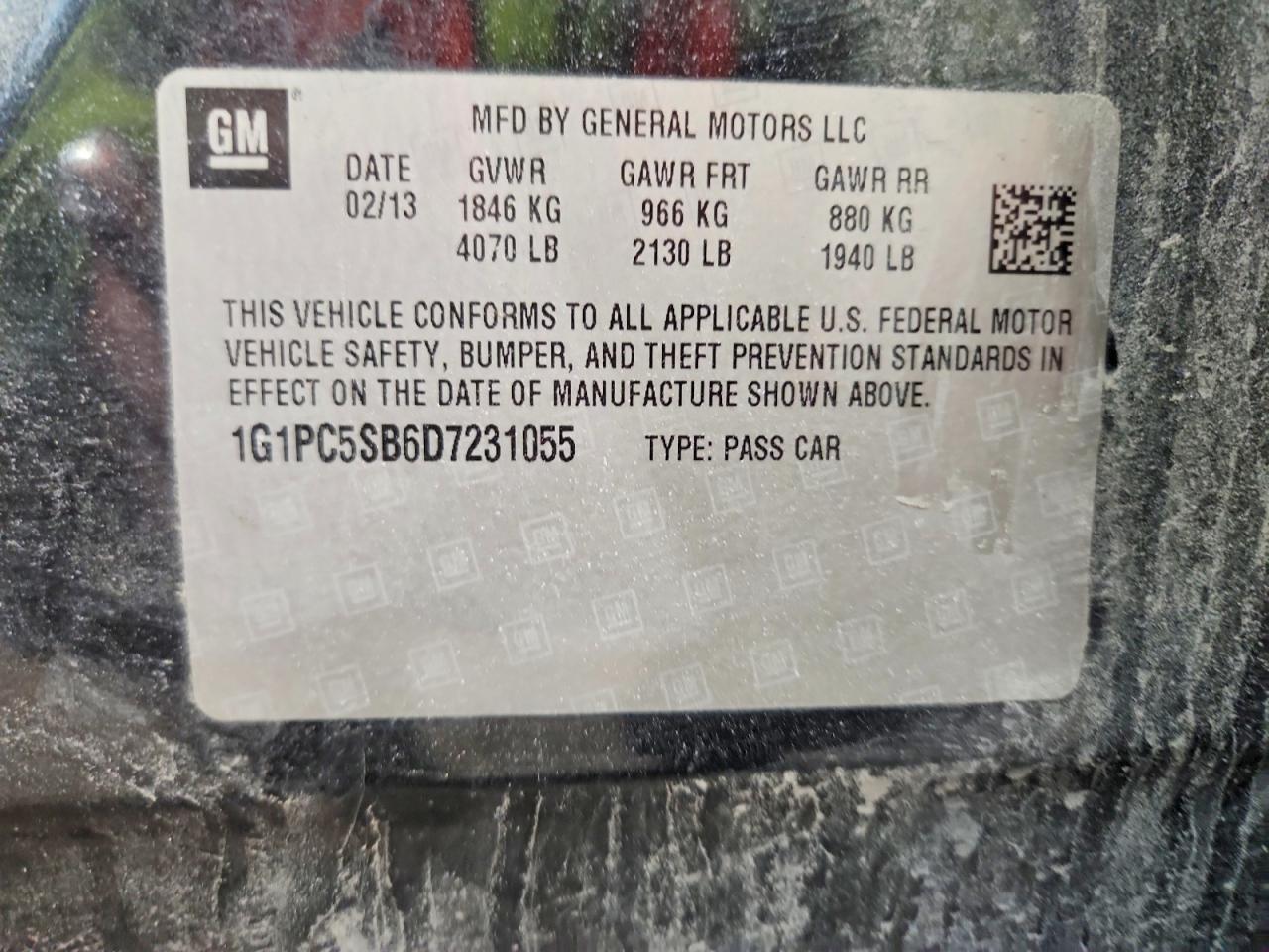 2013 Chevrolet Cruze Lt - zdjęcie 12