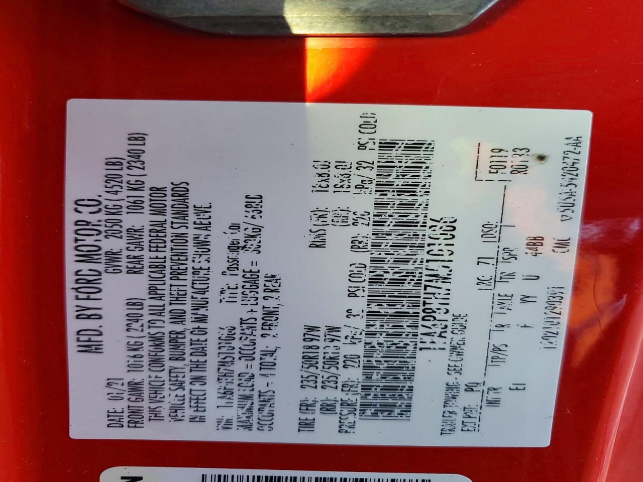 2021 Ford Mustang - zdjęcie 12