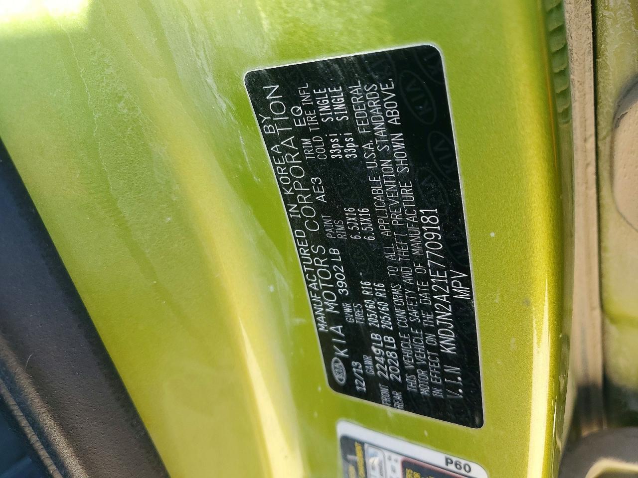 2014 Kia Soul Base - zdjęcie 13