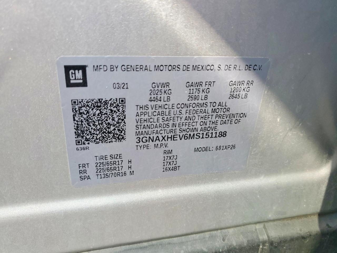 2021 Chevrolet Equinox Ls - zdjęcie 12